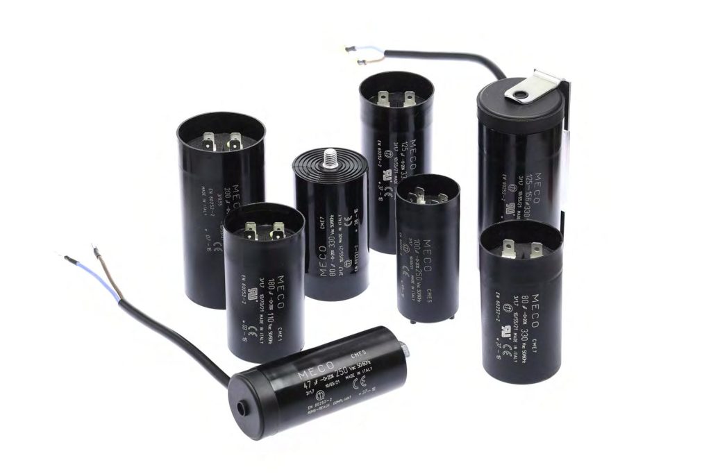 , CME Series, Meco Capacitors